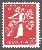 Switzerland Scott 262a Mint